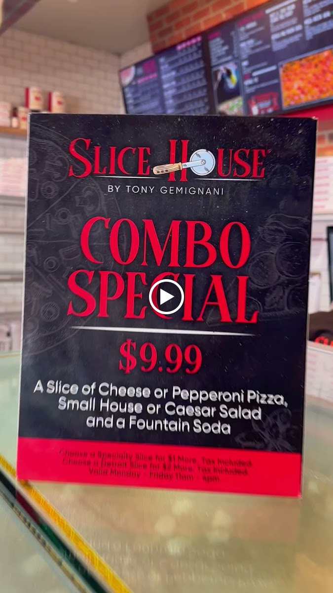 Menu - Slice House By Tony Gemignani photo 5