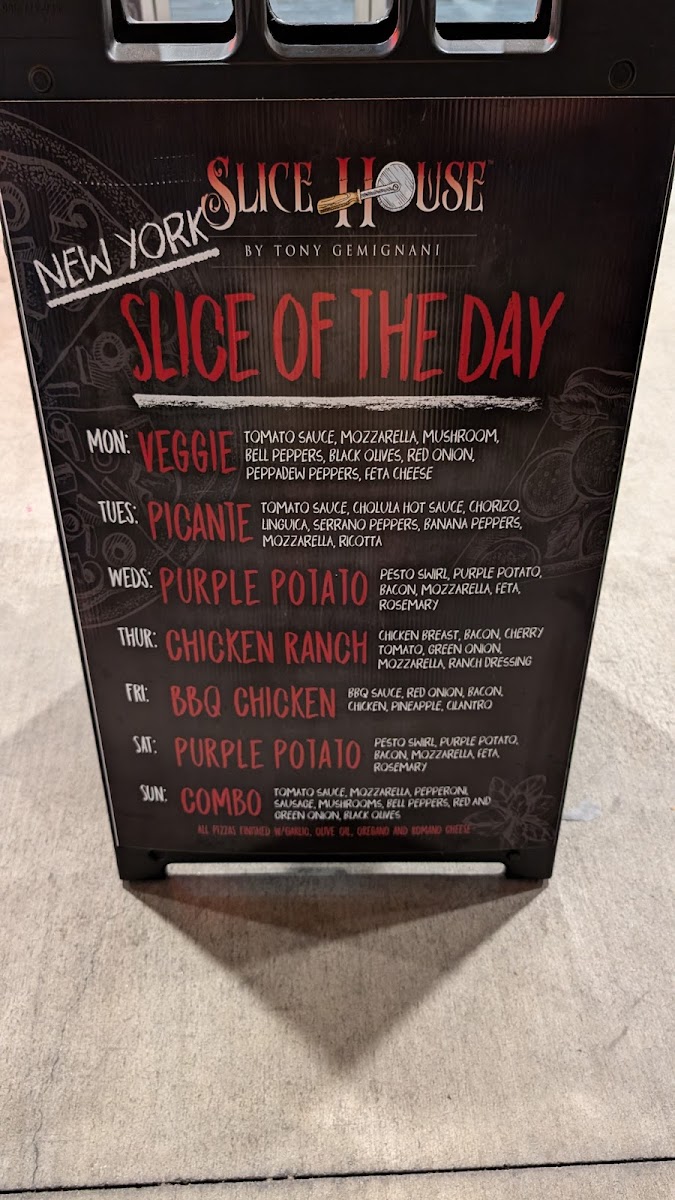 Menu - Slice House By Tony Gemignani photo 6